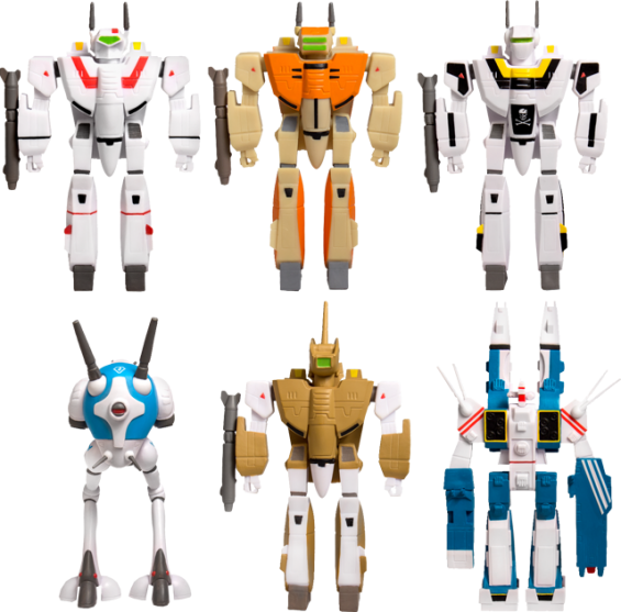Robotech ReAction Figures by Super 7!