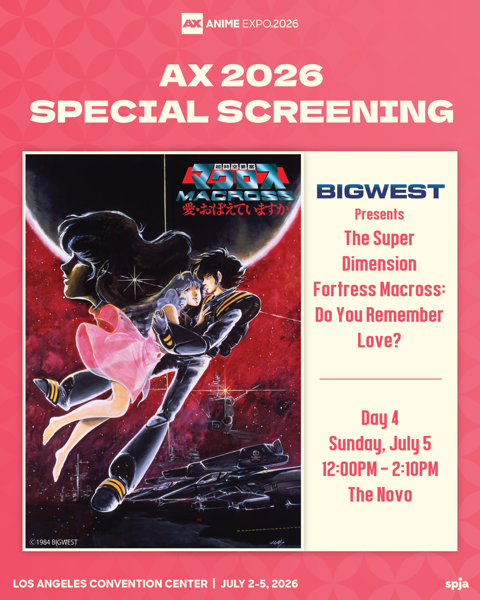 Macross: Do You Remember Love to screen at Anime Expo 2026!